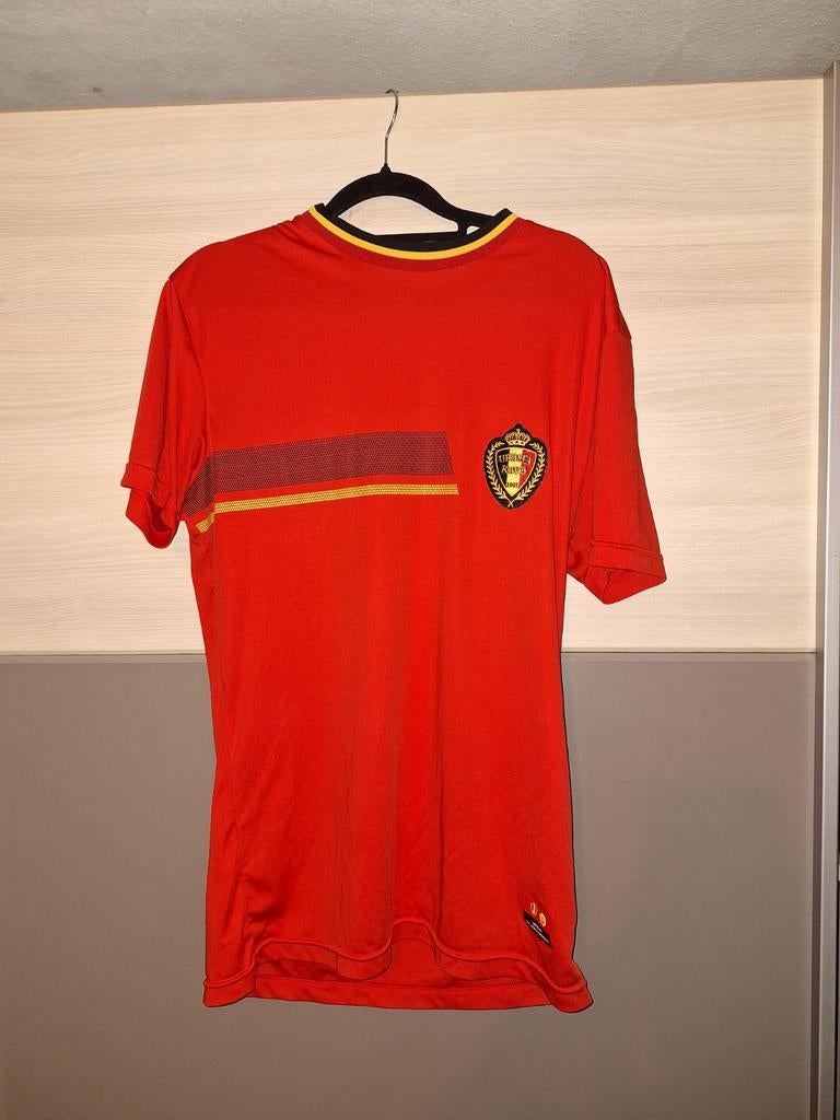 Voetbalshirt rode duivels belgium, Taille L, Enlèvement ou Envoi, Utilisé, Maillot