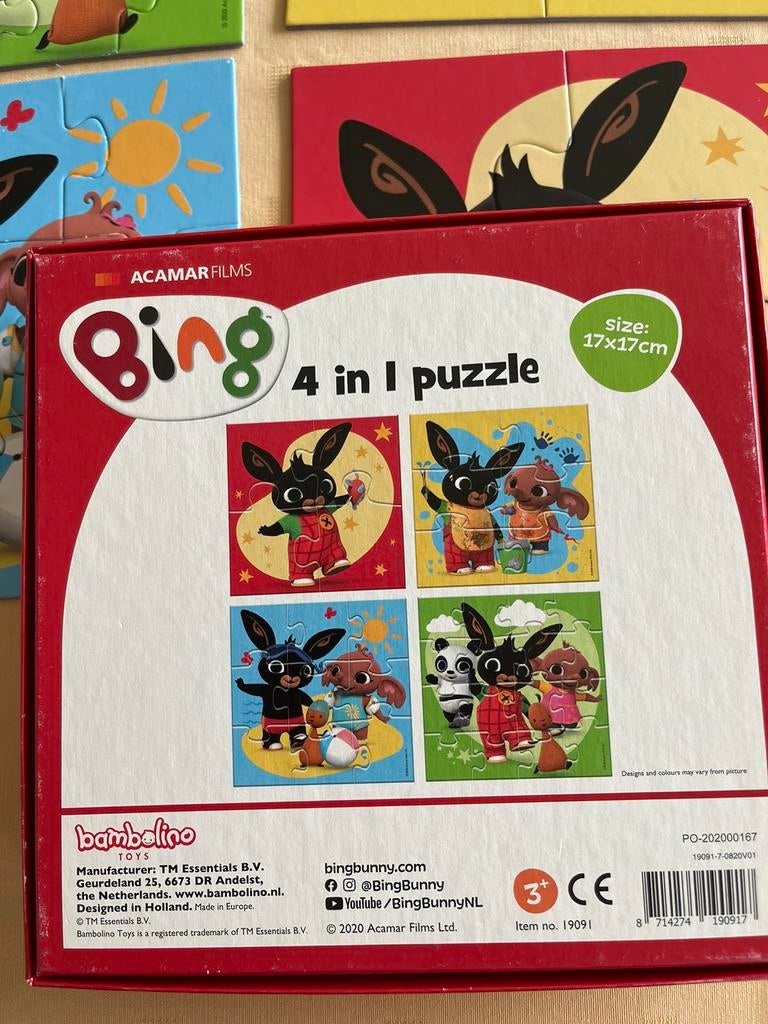 Bing puzzels, Kinderen en Baby's, Ophalen