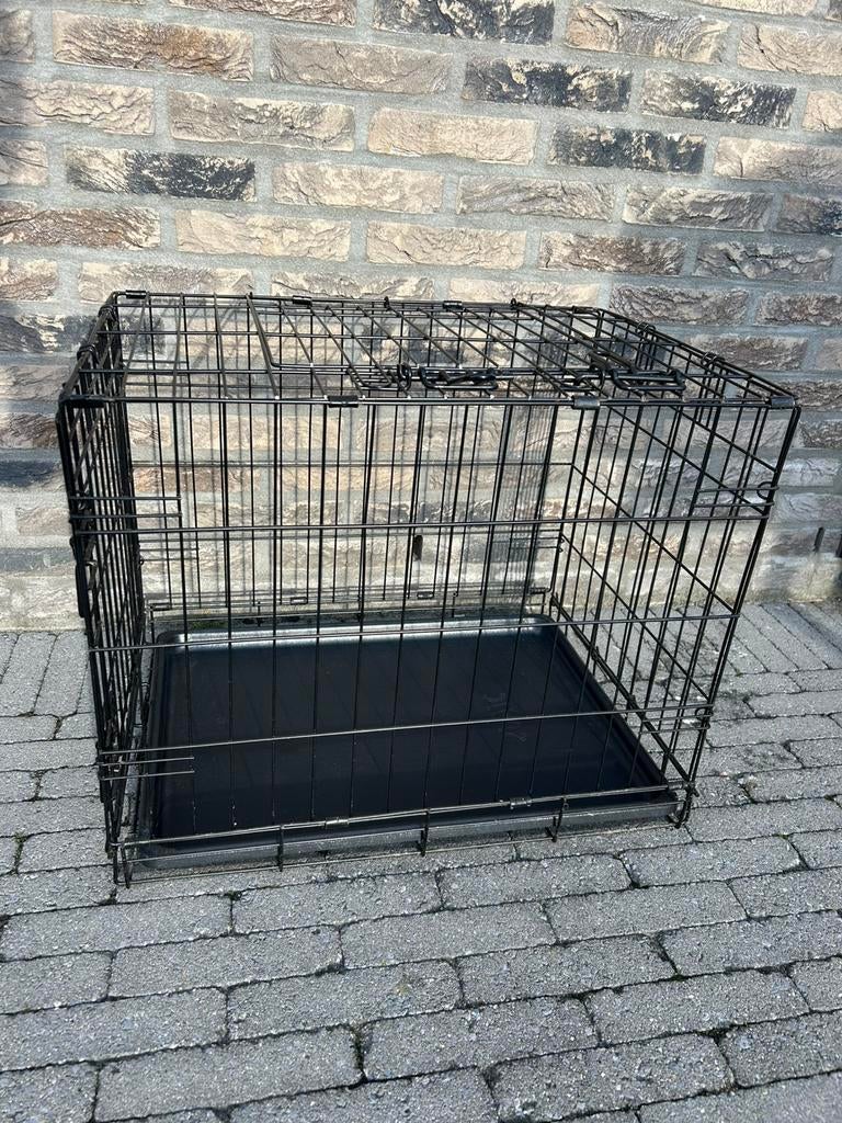 Hondenbench Lengte 60 x hoogte 49 x breedte 42, Ophalen, Zo goed als nieuw