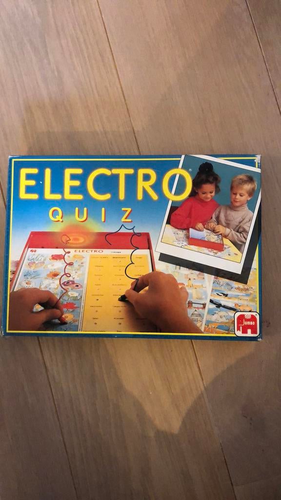 Electro quiz jumbo vintage, Hobby en Vrije tijd, Ophalen of Verzenden, Zo goed als nieuw