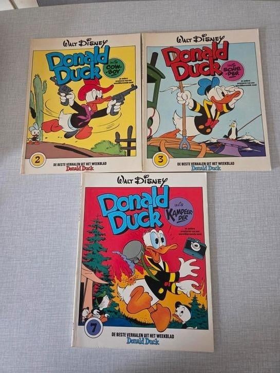 3 x Donald Duck, Boeken, Meerdere stripboeken, Ophalen of Verzenden, Zo goed als nieuw