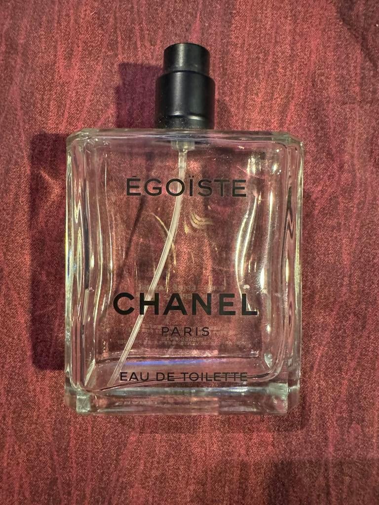 Bouteille vide parfum Chanel Egoïste pour collection, Enlèvement ou Envoi, Utilisé