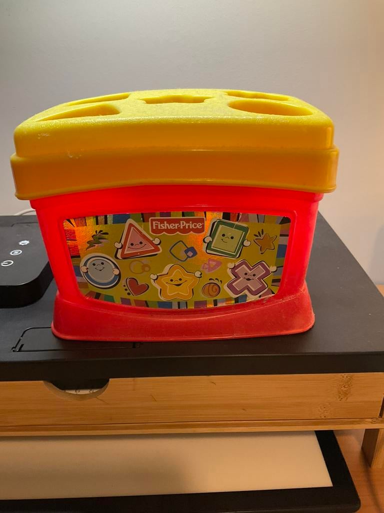 Vormen en kleuren blokkendoos  fisher price, Ophalen of Verzenden, Gebruikt, Speelset