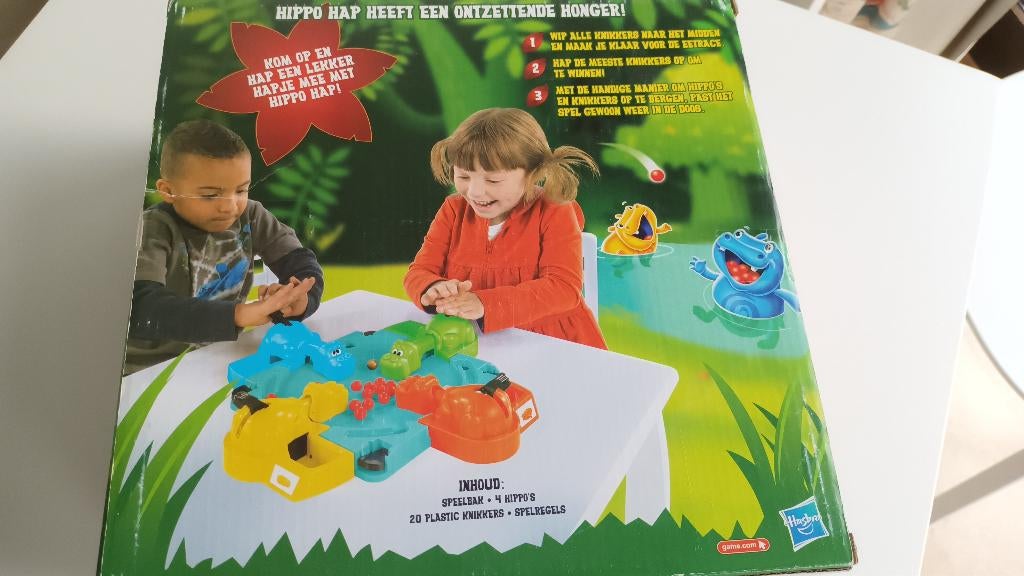 Hippo Hap - Hasbro, Drie of vier spelers, Ophalen of Verzenden, Gebruikt, HASBRO
