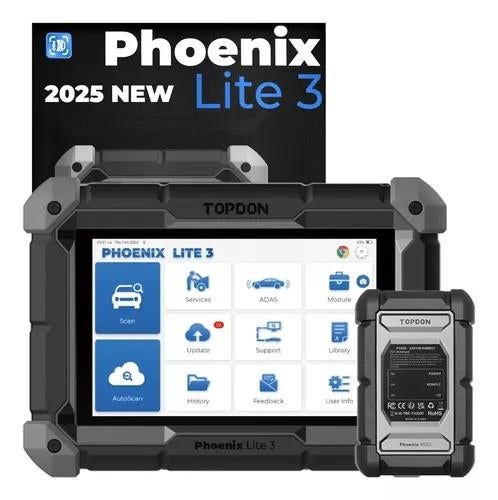 Topdon Phoenix Lite 3 universeel uitleesapparaat bluetooth, Ophalen of Verzenden, Nieuw