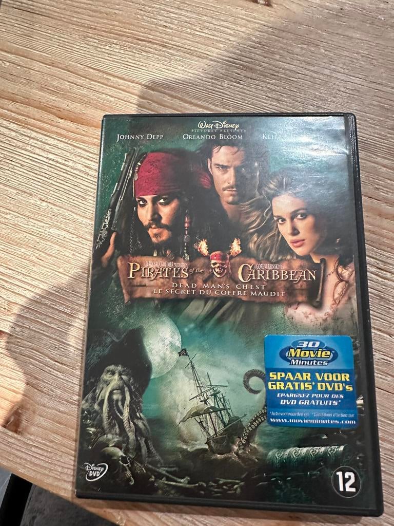 DVD Pirates des Caraïbes Coffre d'homme mort, Enlèvement ou Envoi, Comme neuf