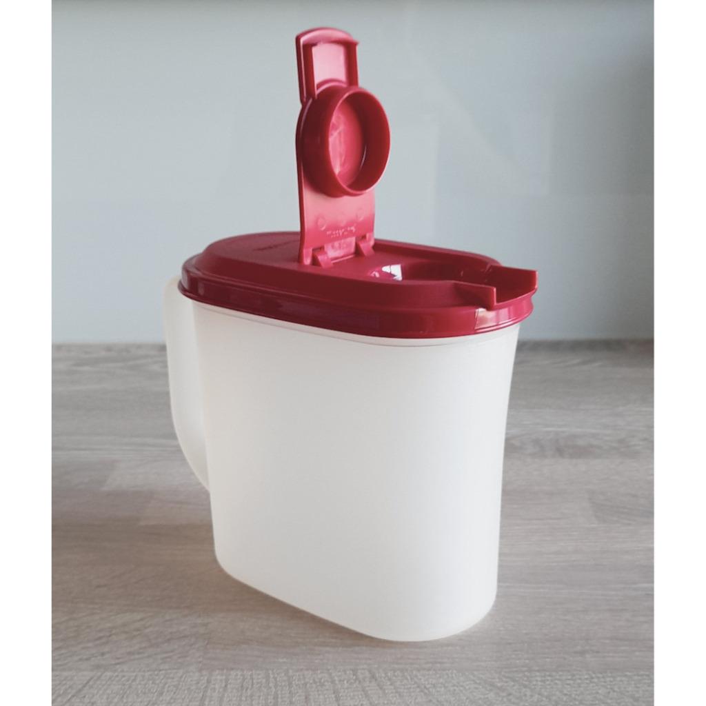 TUPPERWARE VINTAGE - PICHET + COUVERCLE FUCHIA, Enlèvement ou Envoi, Comme neuf