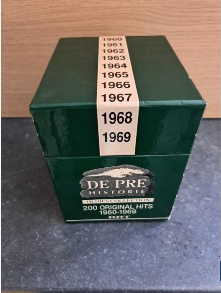 10 CD Box De Pre Historie 1960-69, Cd's en Dvd's, Ophalen of Verzenden, Zo goed als nieuw, Boxset