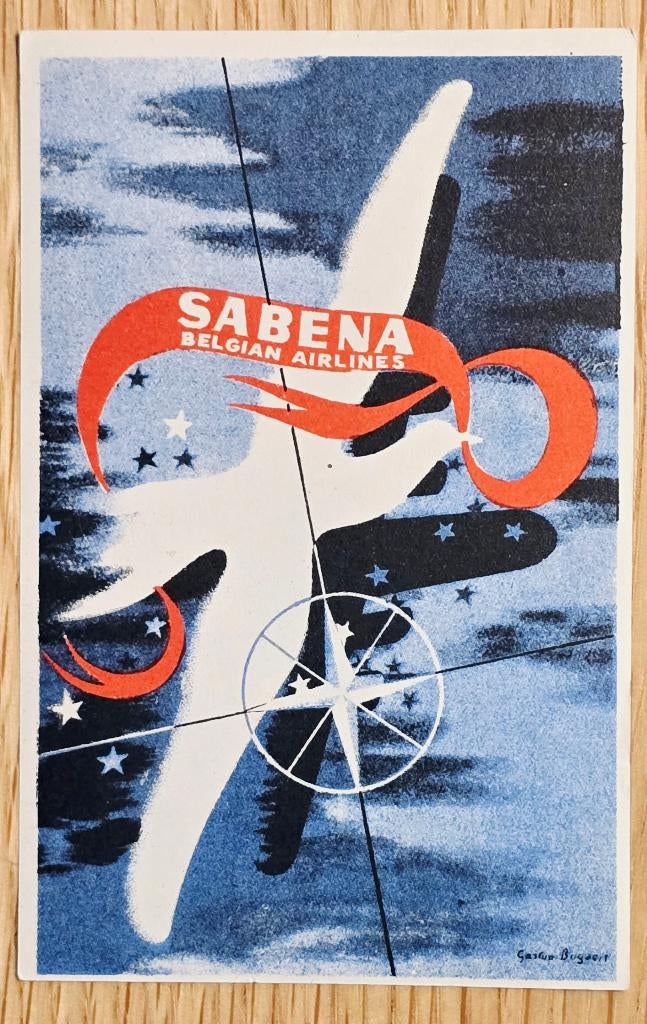SABENA Belgian Airlines  - Etiquette bagage - Label 227, Enlèvement ou Envoi