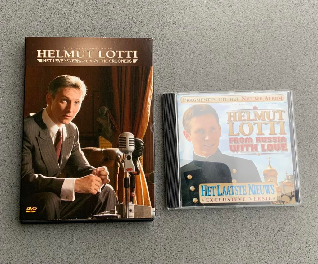1 dvd + 1 cd Helmut Lotti, Enlèvement, Comme neuf