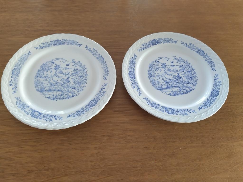 Set van 2 borden Don Quichot - Wembley aardewerk - D 20 cm, Antiek en Kunst, Ophalen