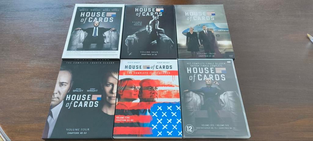 House of Cards l'intégrale Saison 1 à 5, Enlèvement ou Envoi, Comme neuf