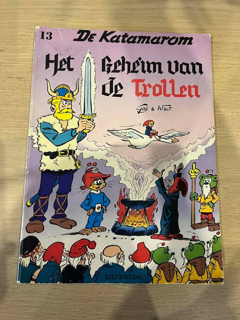 De Katamarom - 13 - Het geheim van de trollen, Boeken, Eén stripboek, Ophalen of Verzenden