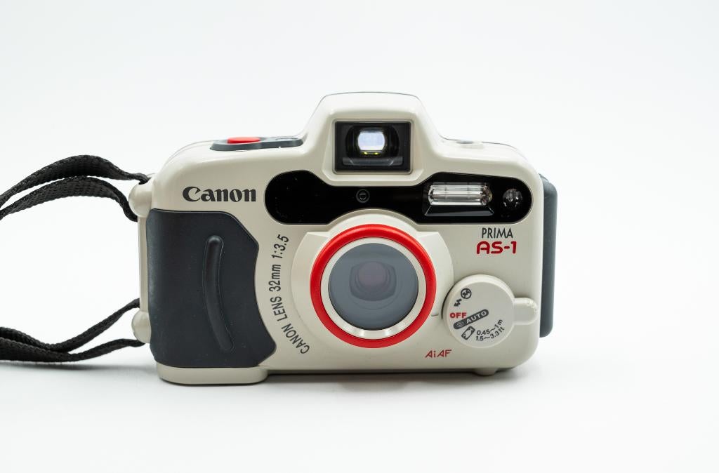 Canon AS-1 (Prima AS-1 / Sure Shot A-1) avec Sacoche/Sangle, Enlèvement ou Envoi, Utilisé, Compact, Canon