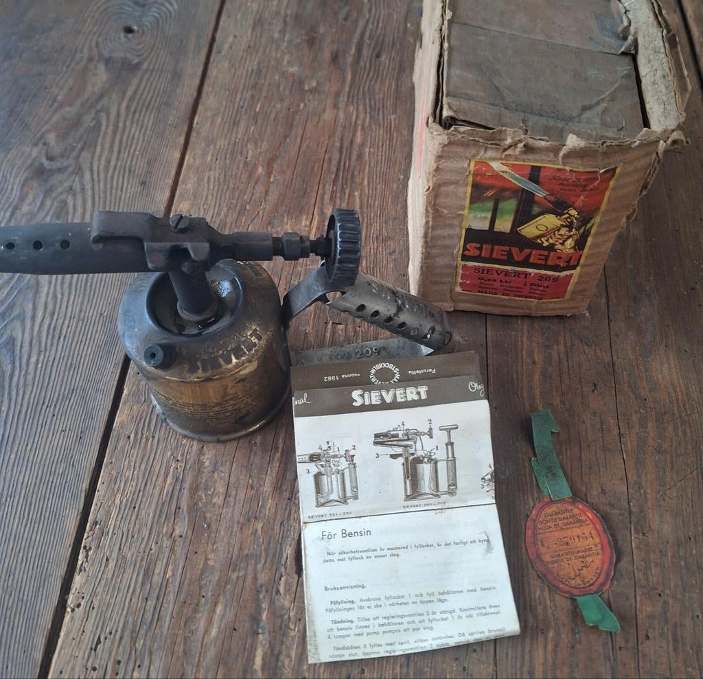 Brûleur à gaz Sievert vintage ancien, Antiquités & Art, Enlèvement ou Envoi