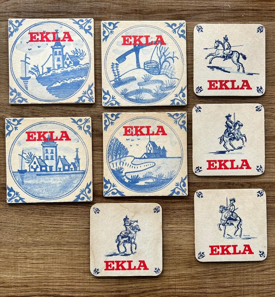Bierviltjes - EKLA 2, Enlèvement ou Envoi, Utilisé, Sous-bock, Autres marques