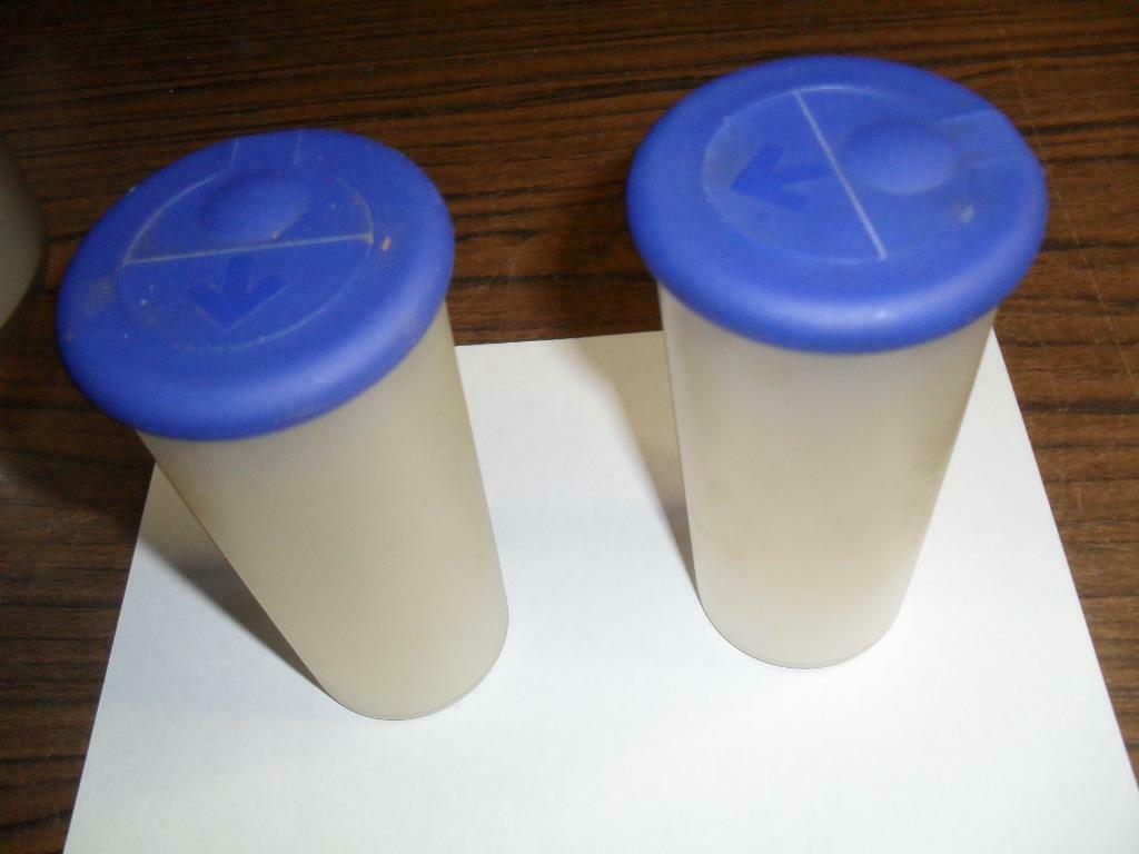 Tupperware  Poivre   sel, Ophalen, Gebruikt, Blauw, Overige typen