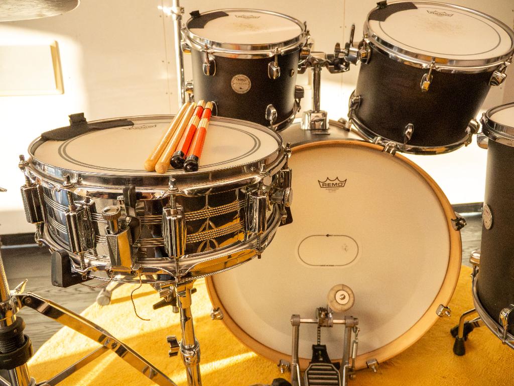 Vintage Tama Imperialstar 'King beat' snare + Mapex drumset, Musique & Instruments, Batteries & Percussions, Enlèvement, Utilisé