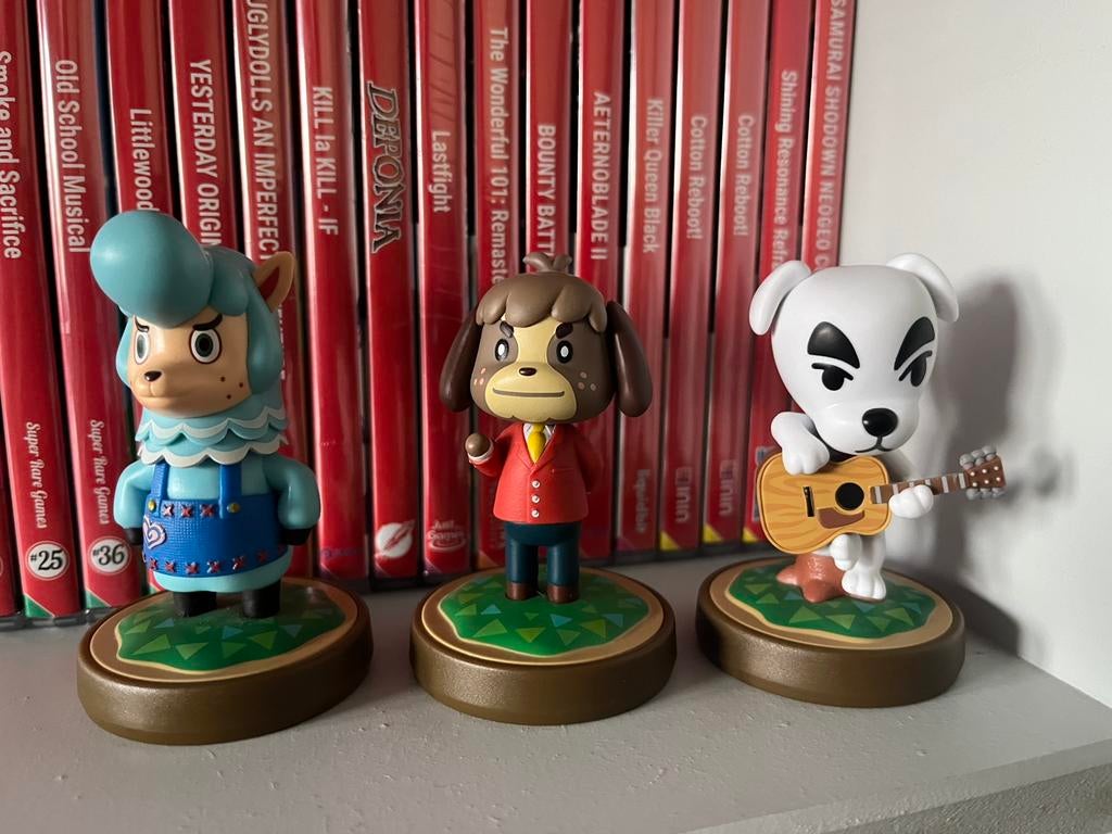 3 x Amiibo (Animal Crossing), Games en Spelcomputers, Games | Nintendo Switch, Zo goed als nieuw, Ophalen of Verzenden