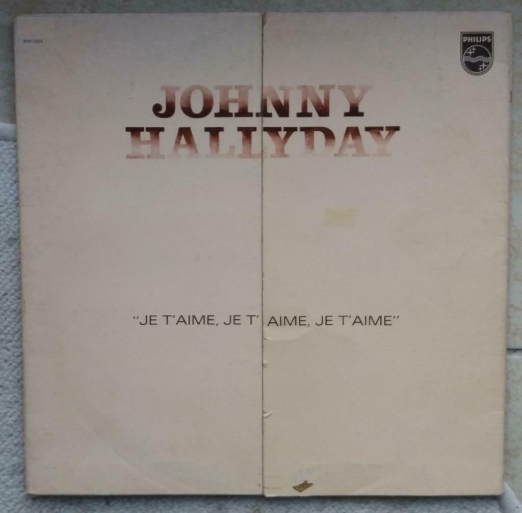Johnny Halliday : 33T "je t'aime", CD & DVD, Vinyles | Rock, Enlèvement ou Envoi
