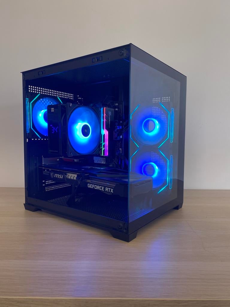 PC Gaming RTX 3060 12 Go – Ryzen 5 5600G – 16 Go RGB, Ophalen, Zo goed als nieuw, Gaming, SSD