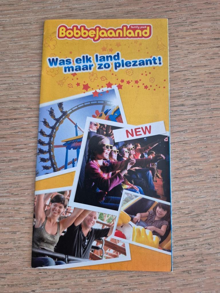 Folder Bobbejaanland 2007, Verzamelen, Ophalen of Verzenden, Zo goed als nieuw