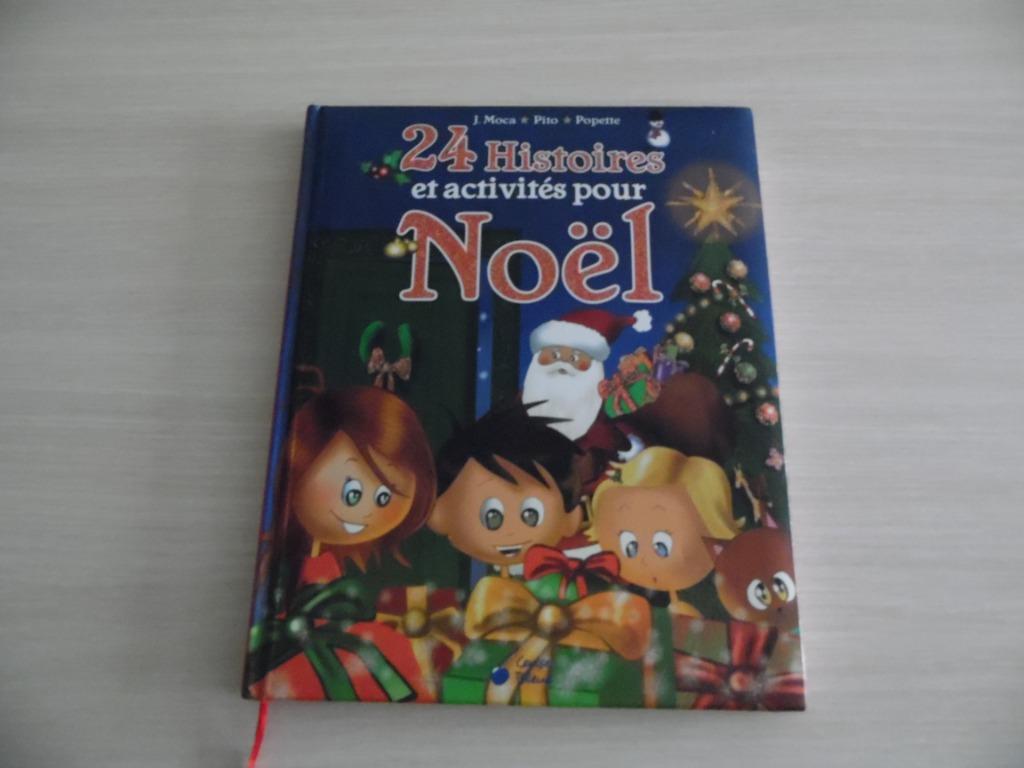 24 HISTOIRES ET ACTIVITÉS POUR NOËL, Enlèvement ou Envoi, Fiction général, Comme neuf, Divers auteurs