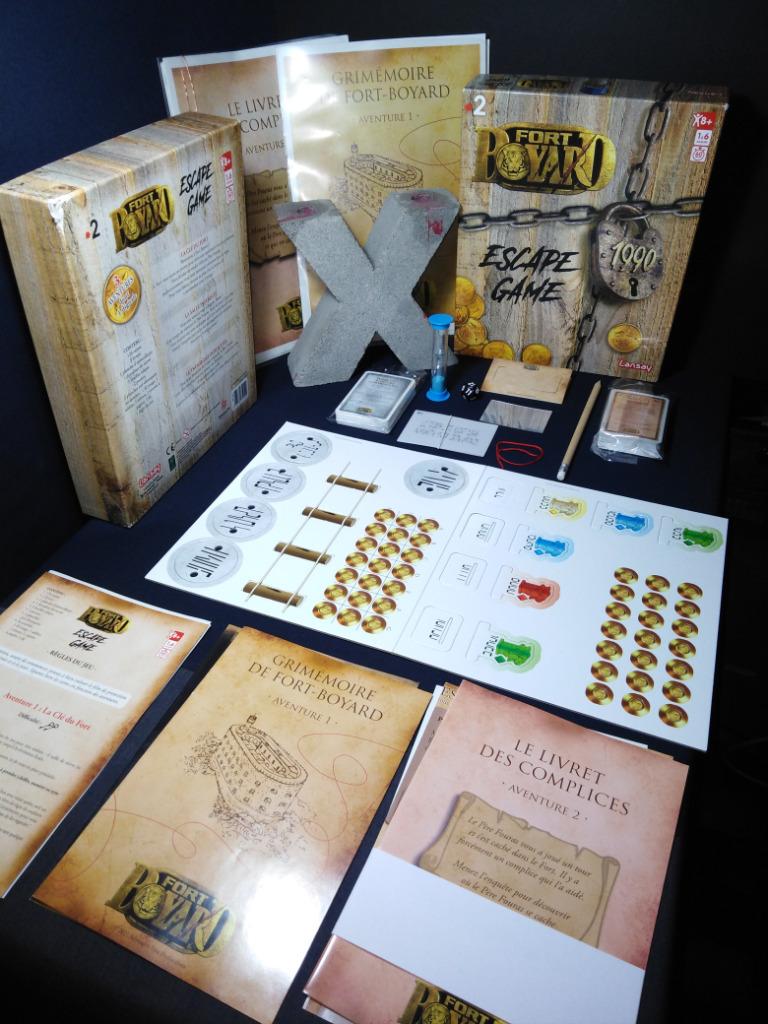 Escape Game Fort Boyard, Trois ou quatre joueurs, Enlèvement ou Envoi, Comme neuf, Lansay