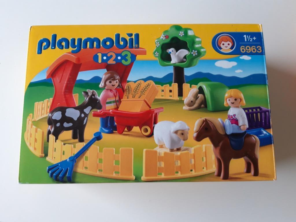 Playmobil 1.2.3 - Kinderboerderij, Kinderen en Baby's, Ophalen of Verzenden, Zo goed als nieuw