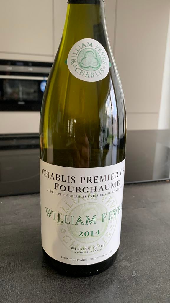 Chablis premier cru wijn - fourchaume - William Fevre 2014, Ophalen, Frankrijk, Vol, Witte wijn