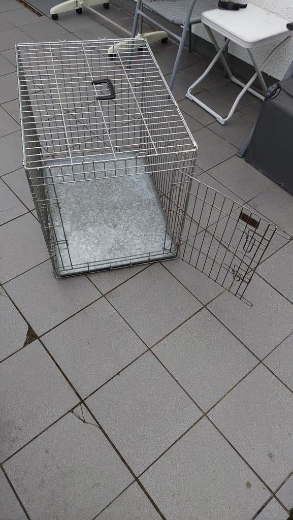 Hondenbench L 75  H 55  B 54 cm, Dieren en Toebehoren, Ophalen, Gebruikt