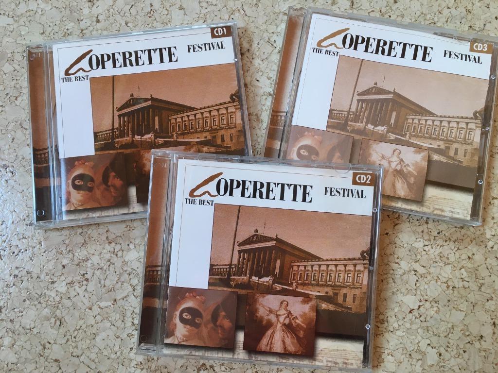 Festival d'opérette de 3 CD, Enlèvement ou Envoi, Comme neuf, Opéra ou Opérette