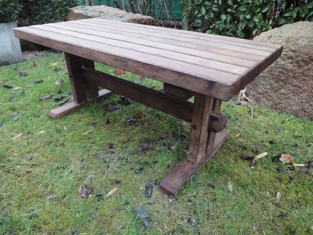 TUIN- TERRASTAFELTJE, Tuin en Terras, Ophalen, Nieuw, Rechthoekig, Hout
