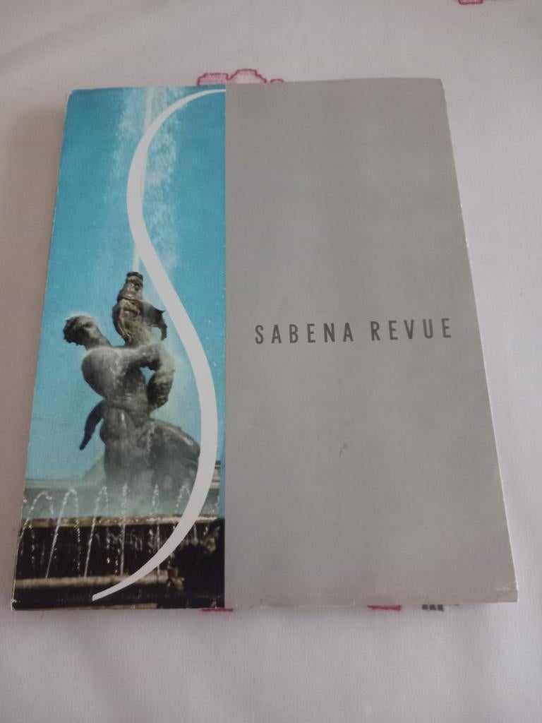 Livre. Sabena Revue Roma.  1963, Collections, Enlèvement ou Envoi