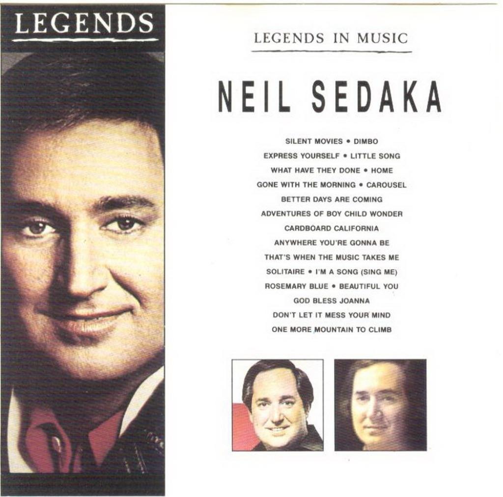 CD * NEIL SEDAKA - LEGENDS IN MUSIC, Enlèvement ou Envoi, Comme neuf