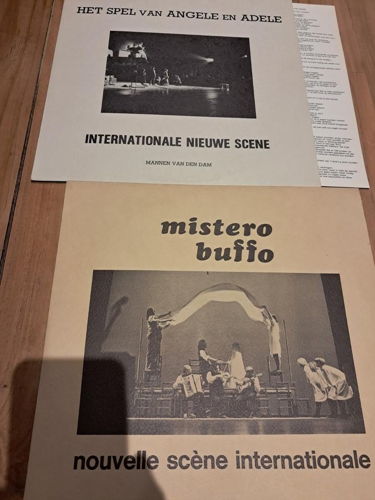 2 lp's Internationale nieuwe scene, Cd's en Dvd's, Ophalen of Verzenden, Gebruikt, 12 inch