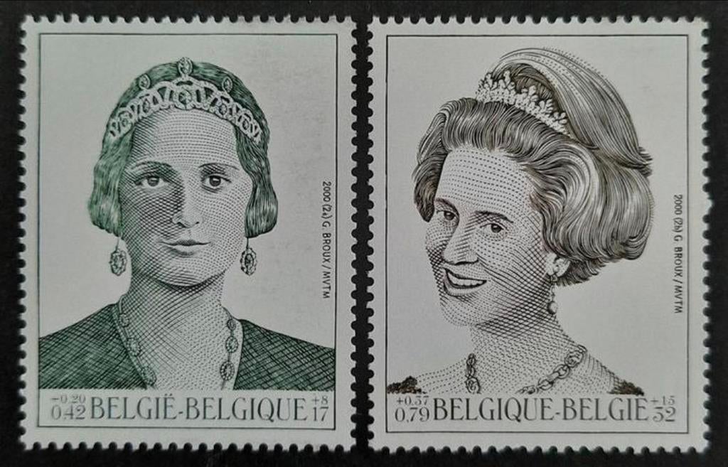 Belgique : COB 2879/80 ** Promotion de la philatélie 2000., Sans timbre, Neuf, Enlèvement ou Envoi, Non oblitéré