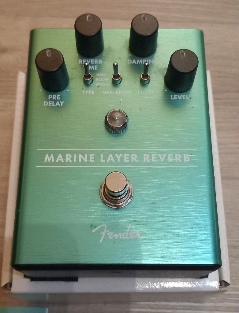 Fender Marine Layer Reverb pedal, Muziek en Instrumenten, Effecten, Gebruikt, Reverb, Ophalen of Verzenden