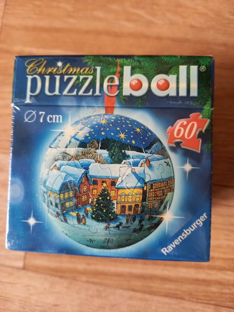 BOULE DE PUZZLE DE NOËL MB, Enlèvement ou Envoi, Neuf