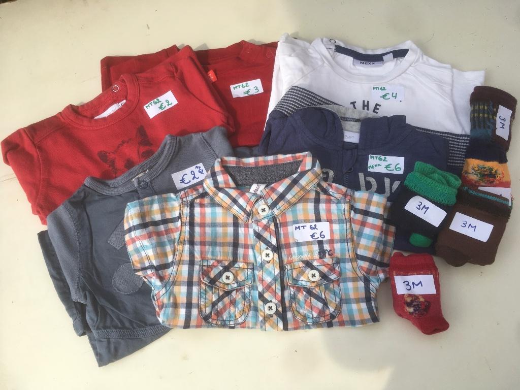 Pakket kleding jongen maat 62, Kinderen en Baby's, Babykleding | Maat 62, Ophalen of Verzenden, Gebruikt, Jongetje