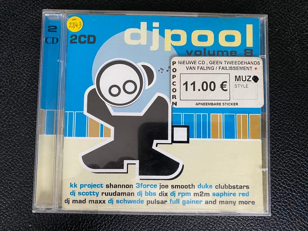 Dj pool volume 8, Enlèvement ou Envoi, Comme neuf, Techno ou Trance
