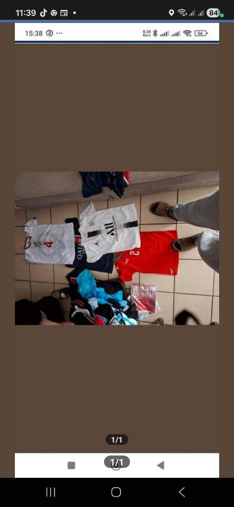 Vareuse de football petite et grande taille, Enlèvement ou Envoi, Comme neuf