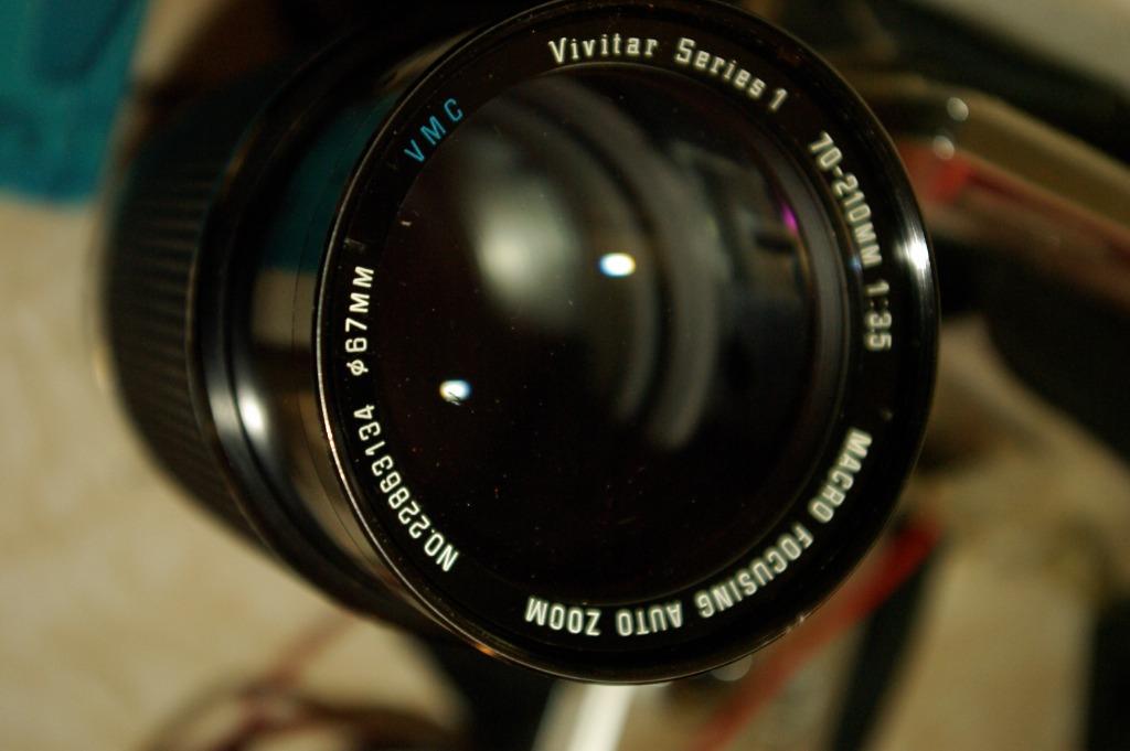 Objectif photo reflex Vivitar 67 mm Série 1 VMC zoom 70-210, Enlèvement ou Envoi, Comme neuf, Téléobjectif, Zoom