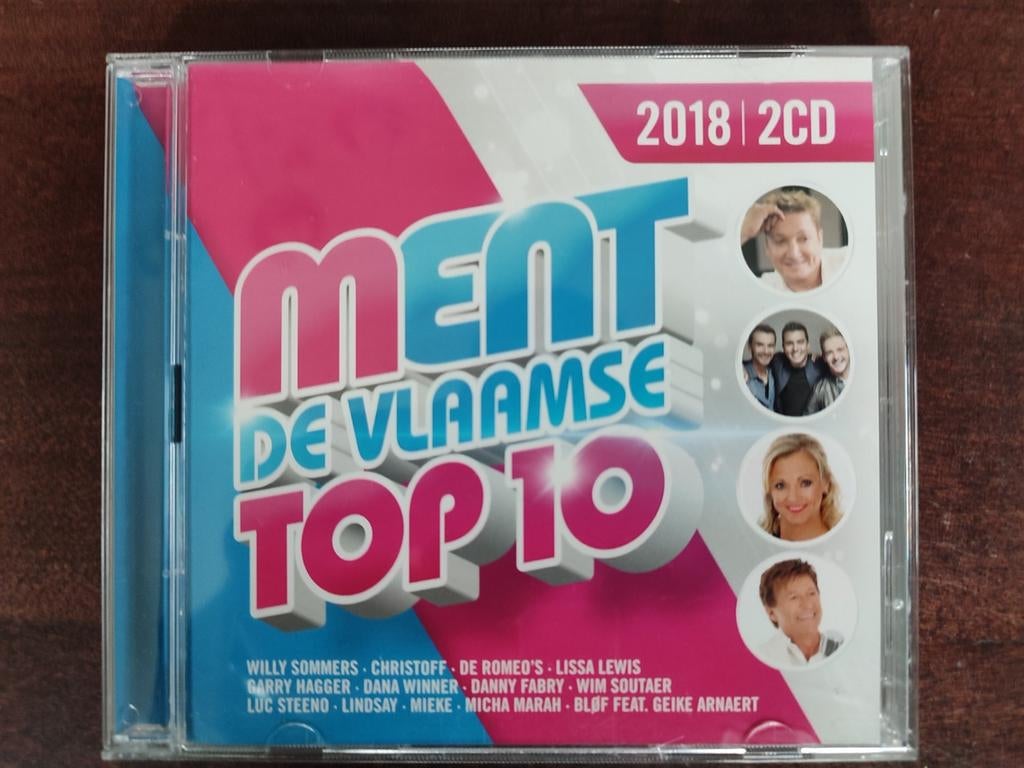 2-CD : MENT  DE VLAAMSE TOP 10  2018, Cd's en Dvd's, Ophalen of Verzenden, Zo goed als nieuw