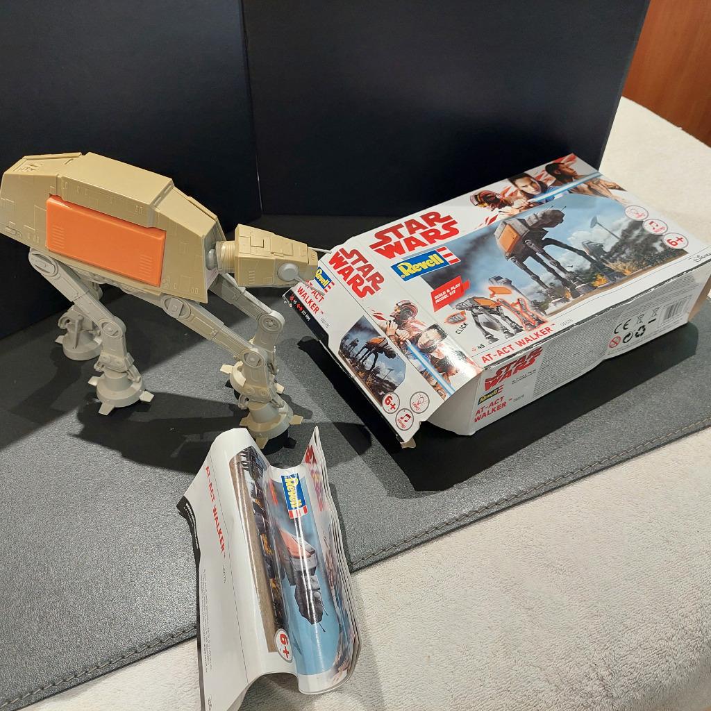 Star Wars Revell-figuur - AT-ACT walker, Ophalen of Verzenden, Actiefiguurtje