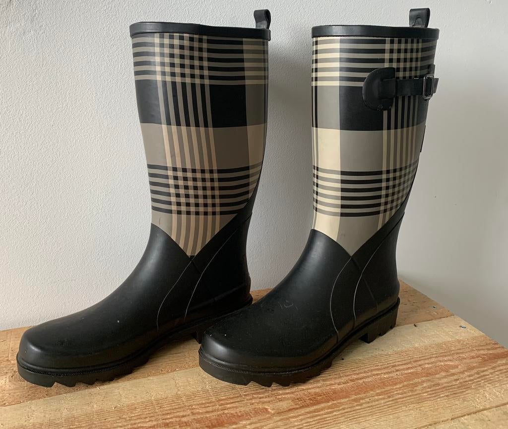 NIEUWE BLACKFOX laarzen 'Dublin' zwart maat 37, Ophalen, Zwart, Nieuw, Regenlaarzen