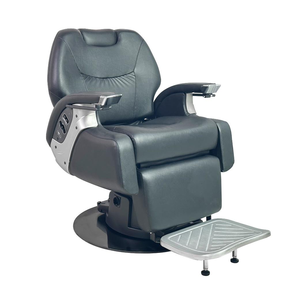 electrische barbierstoel barberchair bekleding zwart kapsalo, Ophalen of Verzenden, Nieuw