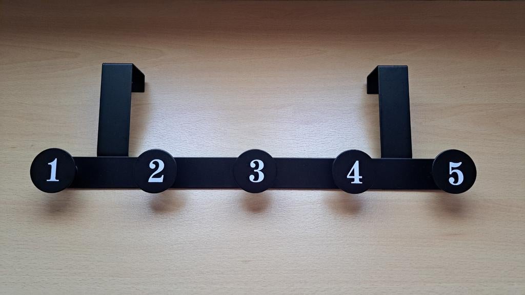 Deur kapstok, Ophalen, Gebruikt