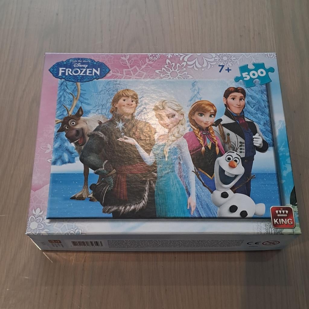 Puzzel Frozen: 500 stukjes (King) - Nieuw!, Enlèvement ou Envoi, Neuf