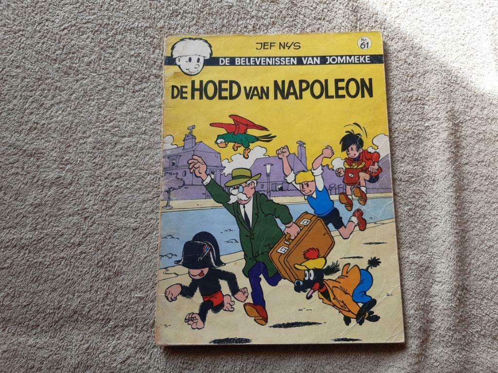 Jommeke.61.De hoed van Napoleon., Boeken, Stripverhalen, Eén stripboek, Ophalen of Verzenden, Gelezen